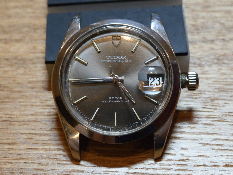 TUDOR 自動巻き腕時計 ブラウン文字盤 OLD SMITH 90-002 ブロンズモデル 35mmケース 自動巻き ブラウン
