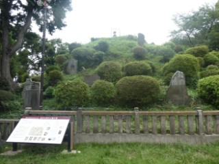 田子山富士塚写真
