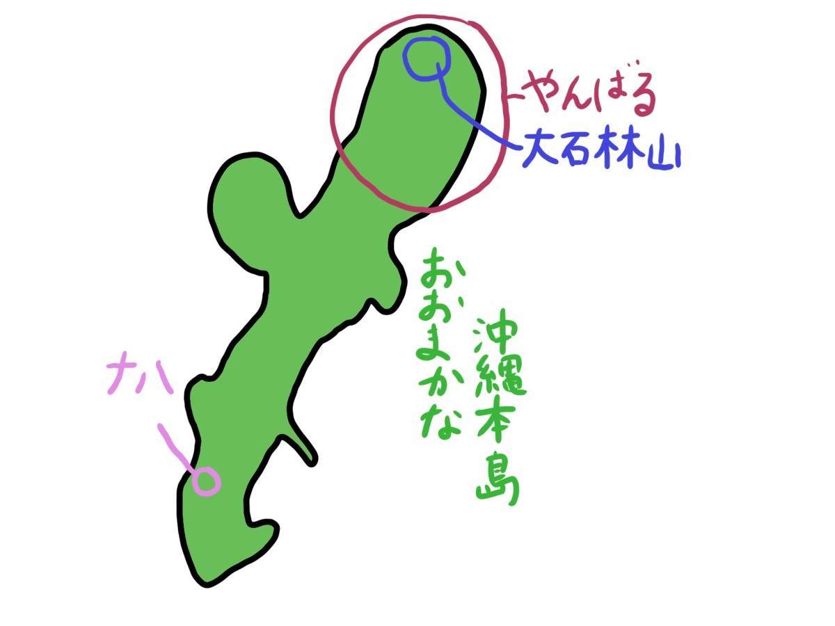 大石林山が沖縄のどこに位置しているのか