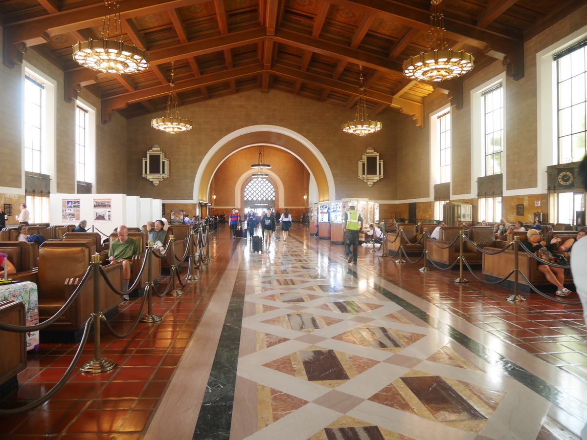 Los Angels Union Station アメリカ ロサンゼルス ユニオンステーション 駅構内
