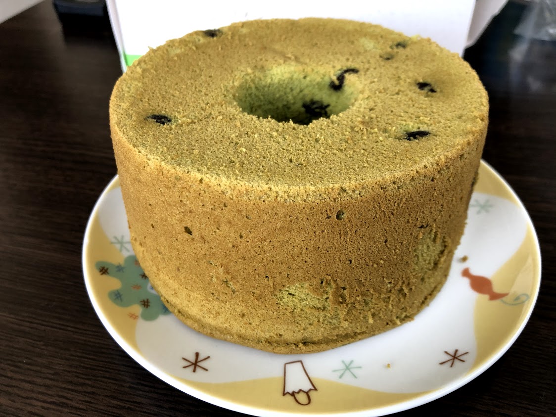 六花亭5月のシフォンケーキは抹茶味 スイーツ 感想 口コミ Enjoido北海道