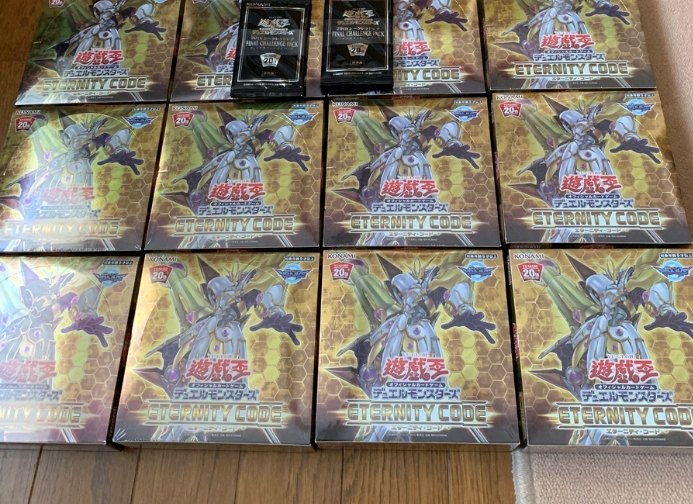 エターニティコード（ETERNITY CODE) 半カートン12箱予約分とシングル 