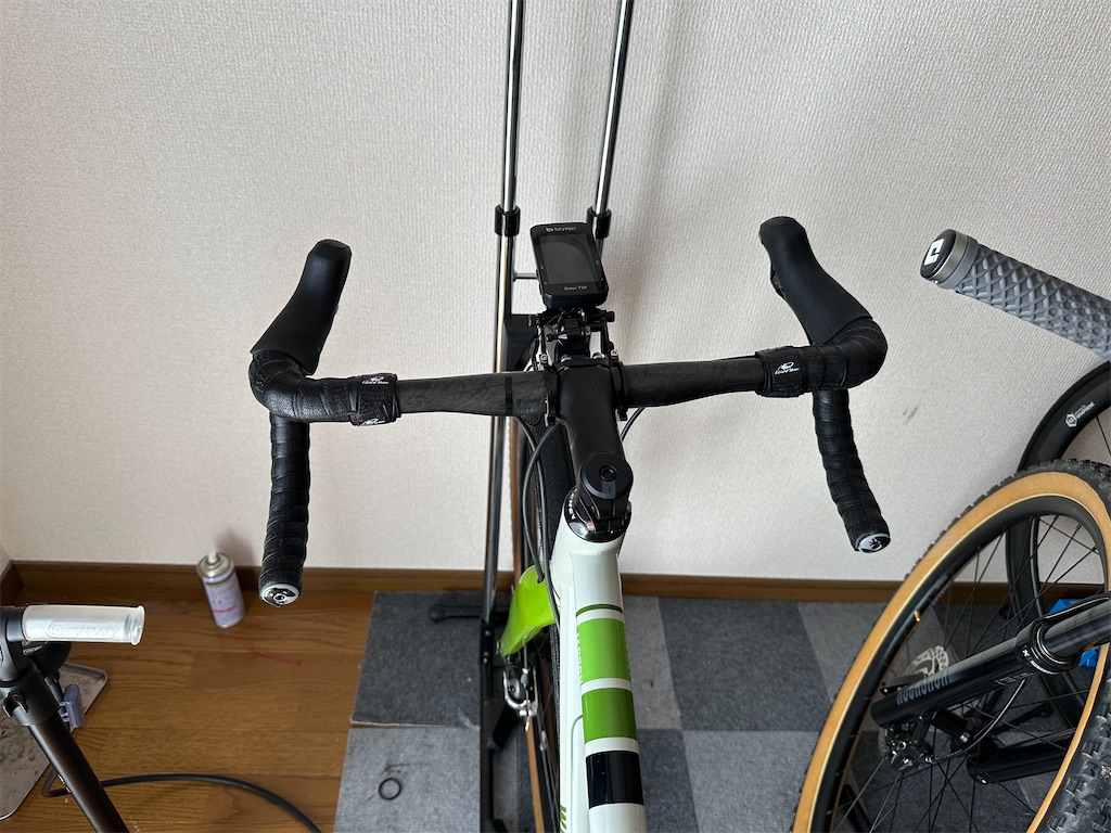 最新仕様！ ロードバイクのエアロ化 DHバー取り付けカスタム