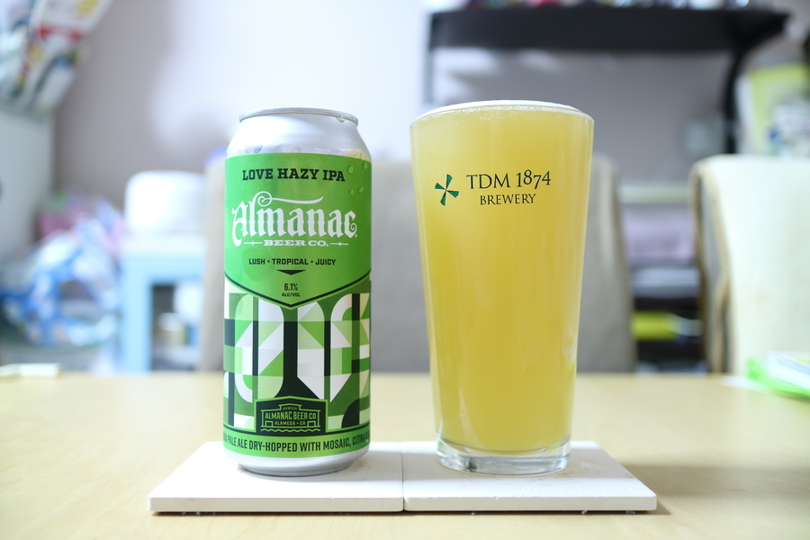 Almanac Beer　LOVE HAZY IPA