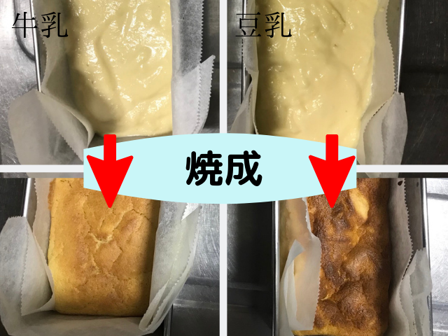 乳アレルギー チーズケーキ 作り方 手順