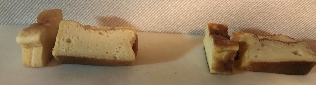 乳アレルギー チーズケーキ 比較
