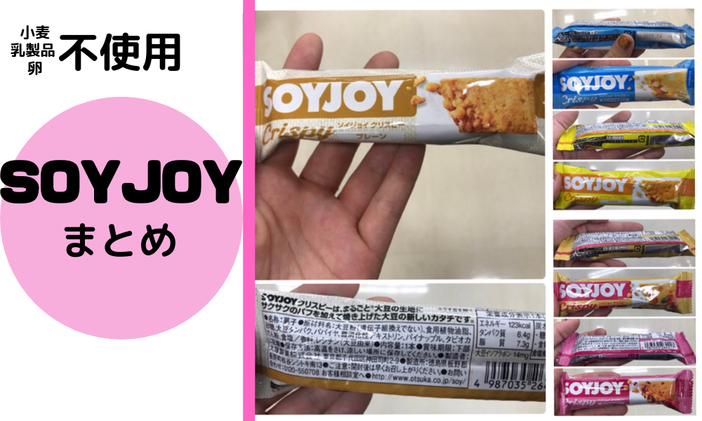 食物アレルギー　SOYJOY