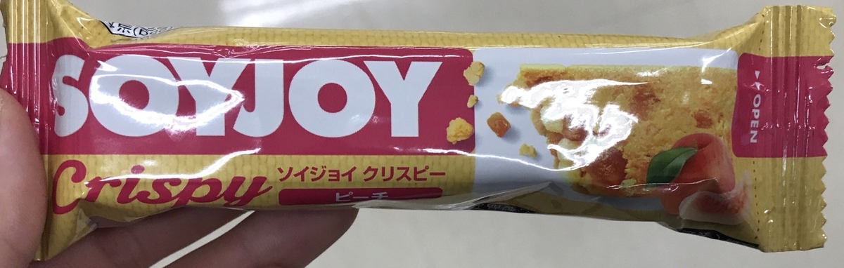 アレルギー　おやつ　SOYJOY　ピーチ