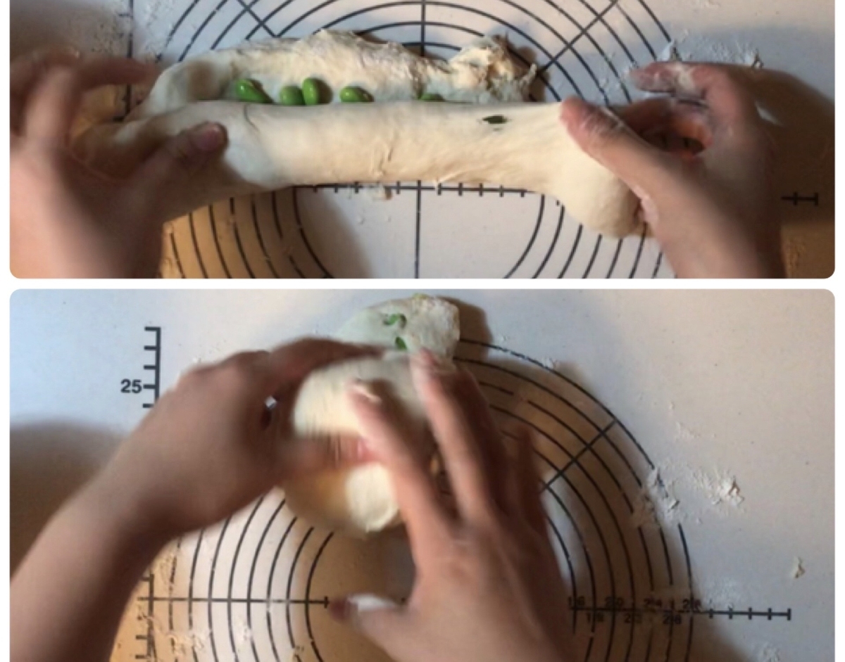 パン作り　具材　混ぜ混み方