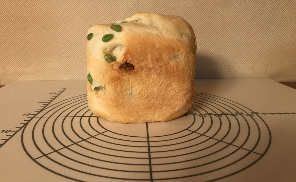 枝豆食パン　完成　横