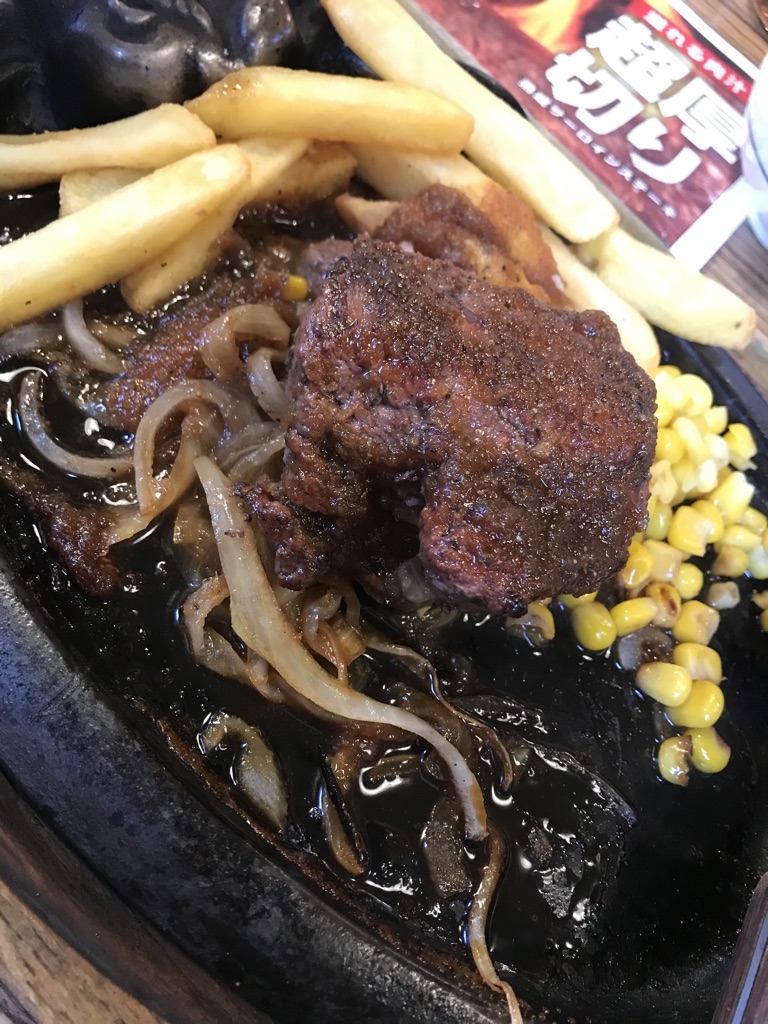 やわらかビーフステーキ　ブロンコビリー　ランチ　アレルギー