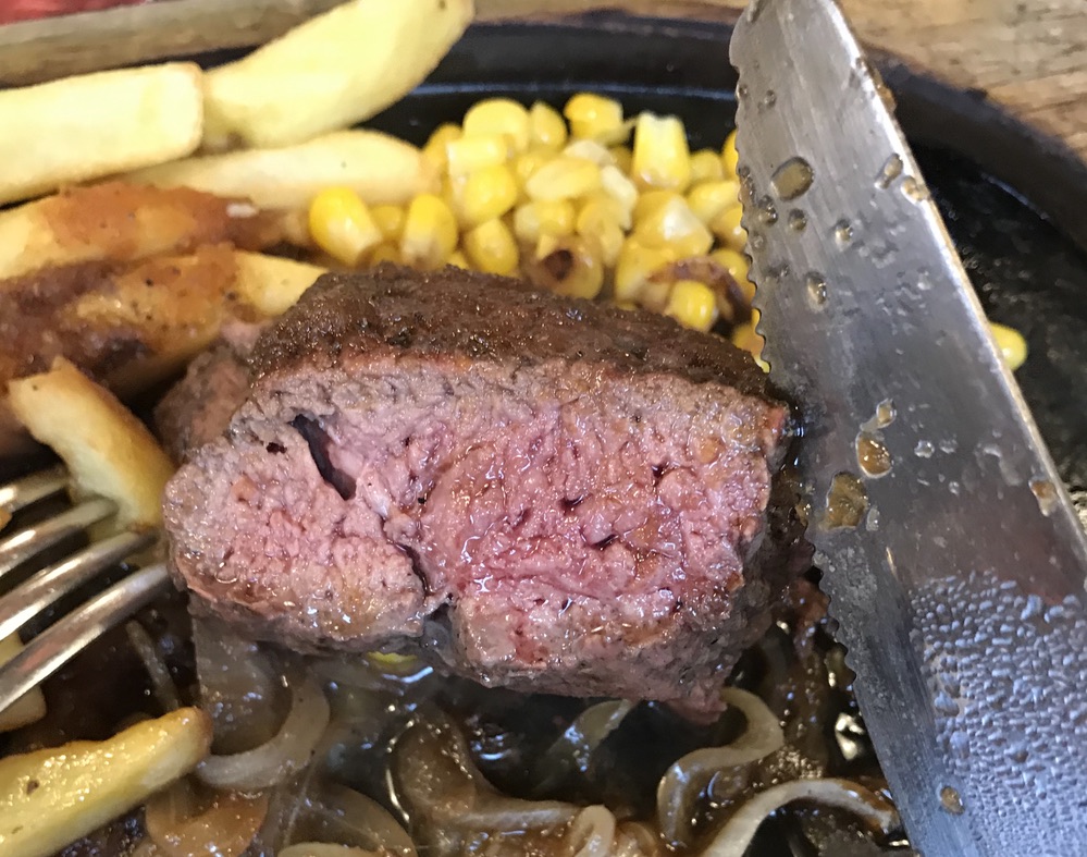 ブロンコビリー　焼き加減