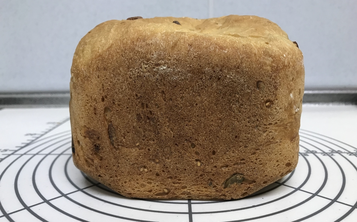 ホームベーカリー 食パン 焼き上がり 横