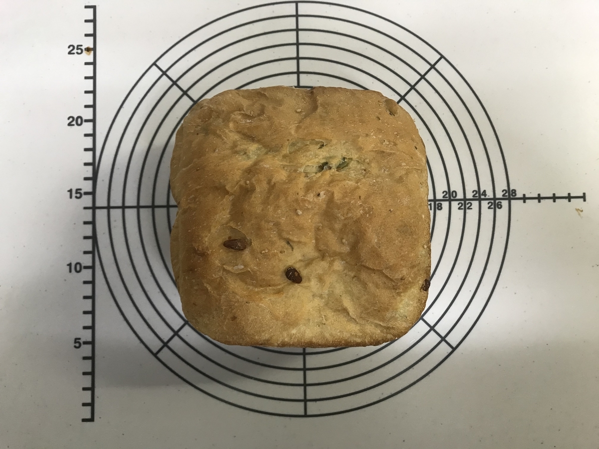 ホームベーカリー 食パン 焼き上がり