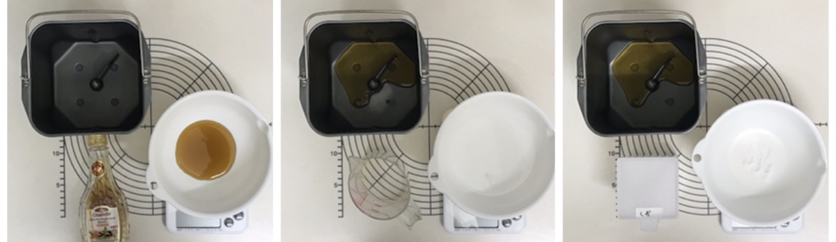 メープルシロップ　食パン　手作り