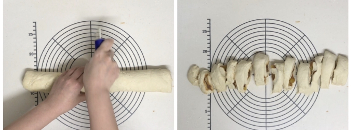 ホームベーカリー 渦巻きパン 食パン アレンジ