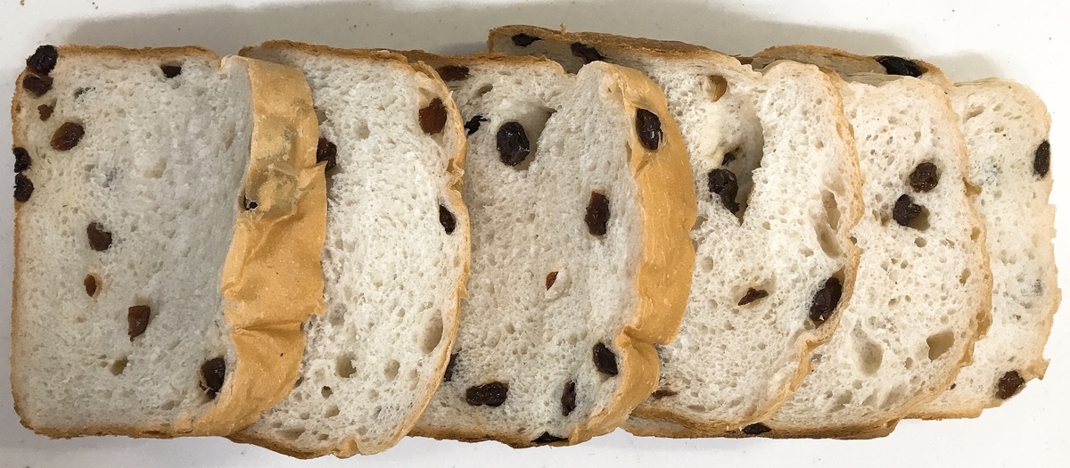レーズン　食パン　シンプル　作り方