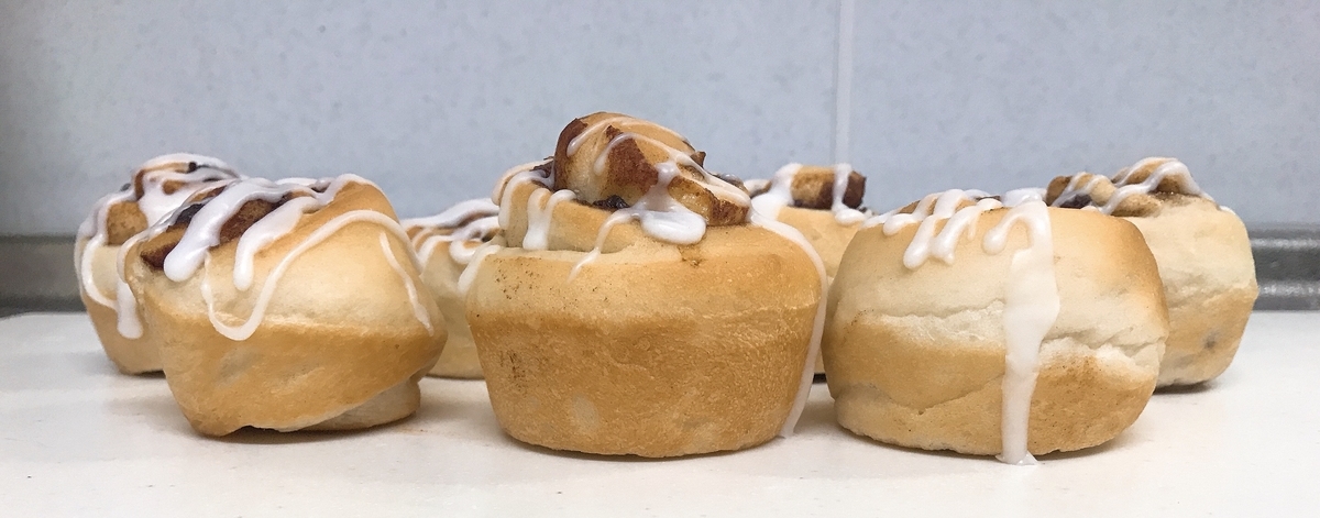シナモンロール　簡単　レシピ