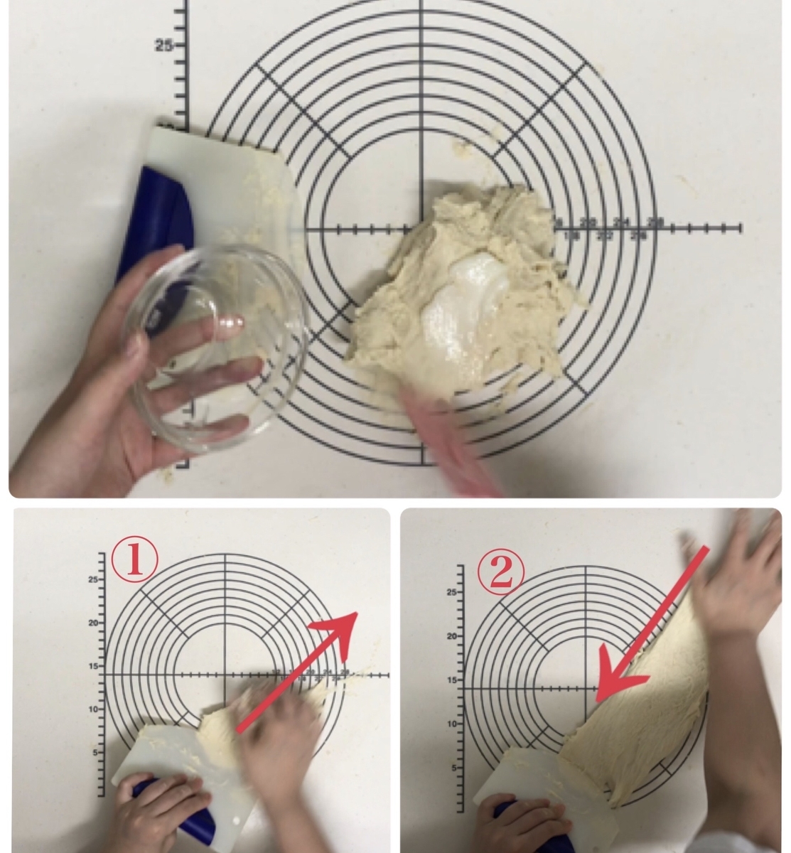 ショートニング　手ごね　パン　タイミング　レシピ