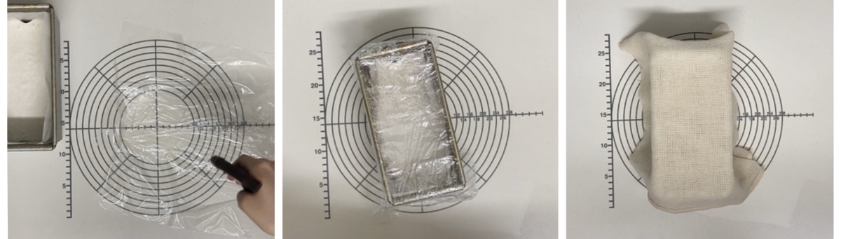 米粉　二次発酵　乾燥防止