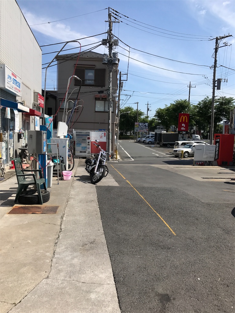 はじめての洗車 - FXDWG × FXSB じゃじゃ虎ライダーブログ