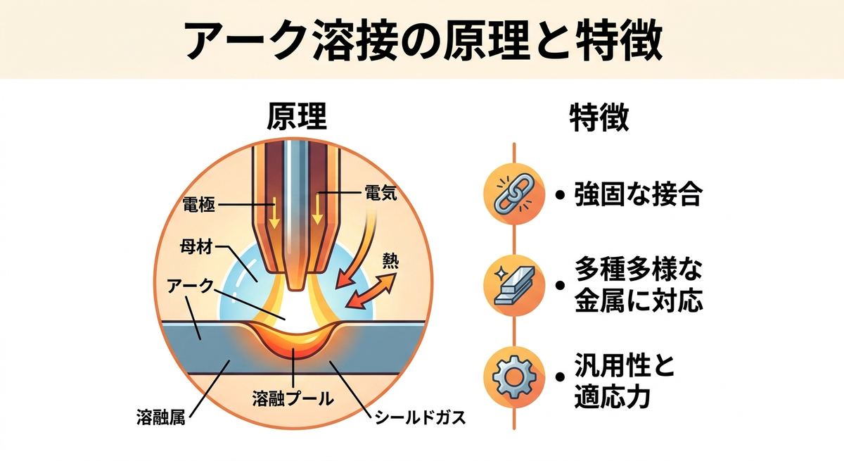 アーク溶接【完全ガイド】｜基本原理から実践テクまで - Instant