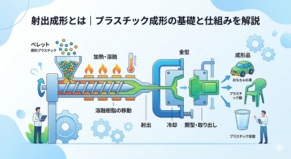 射出成形とは｜プラスチック成形の基礎と仕組みを解説 - Instant