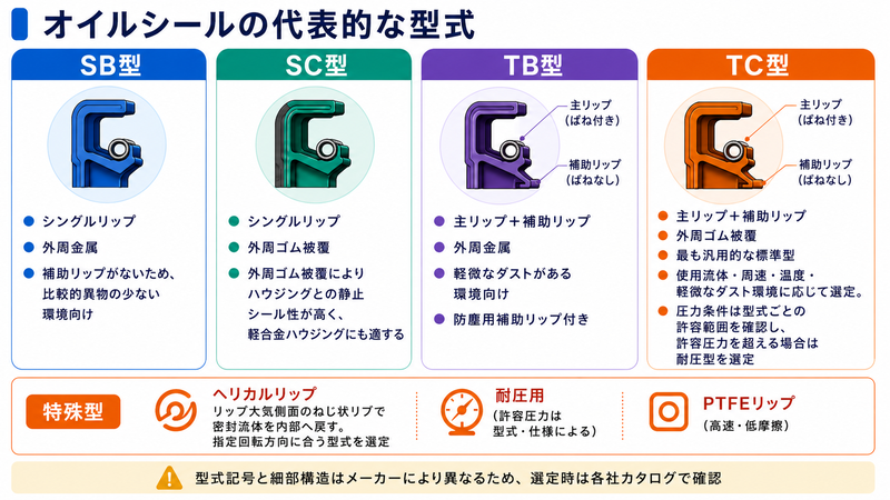 オイルシールとは?構造・種類と選定の基本 - Instant Engineering