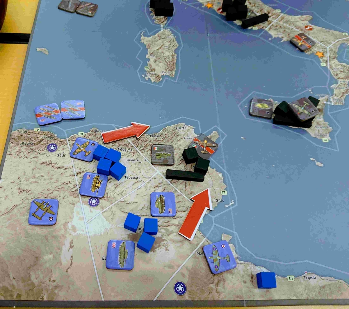 DECISION IN ITALY」（ボンサイゲームズ）を対戦する - Their