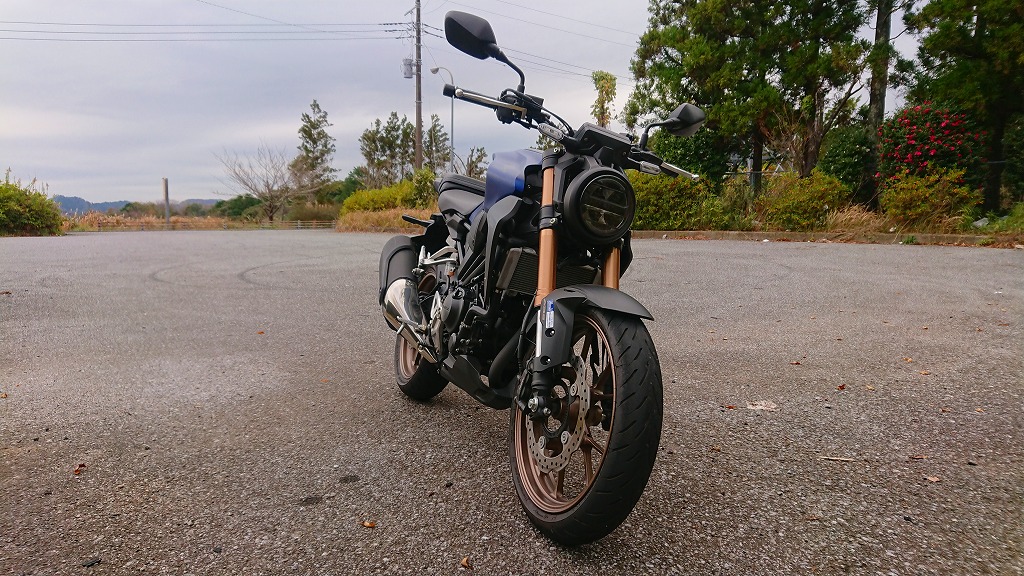 Cb250r 年モデル レンタルしてきた インプレ 芋虫の如く