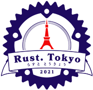 Rust.Tokyo 2021のロゴ