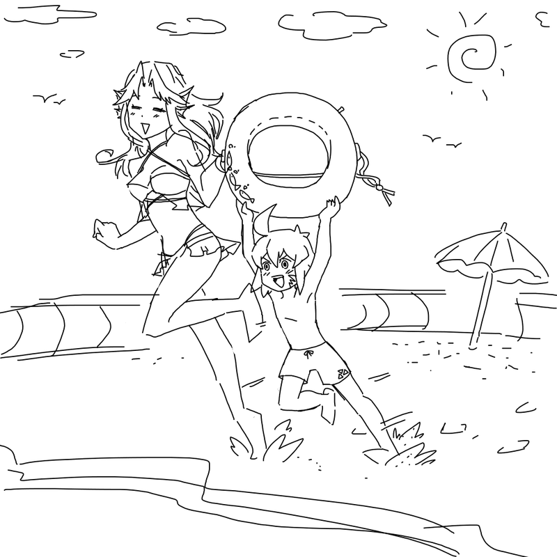 夏だ！海だ！
