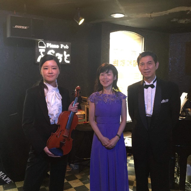 18 10 06 田久保友妃 加藤雅子デュオライブ ふら っとクラシックマチネー18 ヴァイオリニスト田久保友妃のブログ 四絃弾き