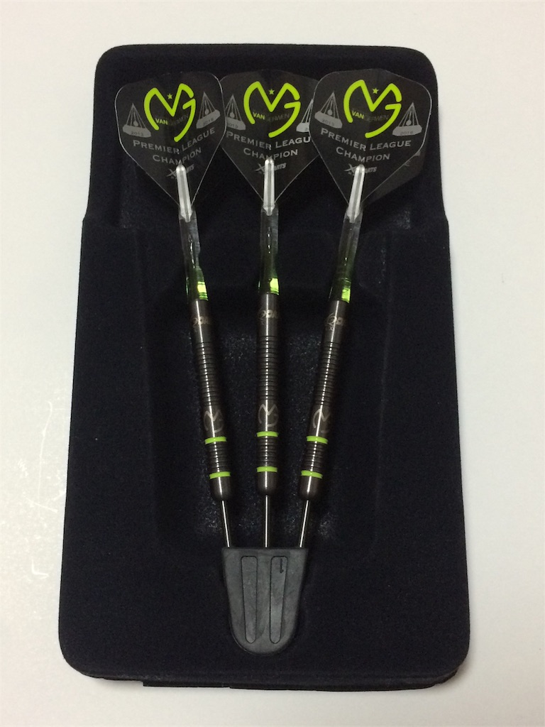 Xq Max Darts Michael Van Gerwen Premiere League Limited Edition Black 鋼矢道