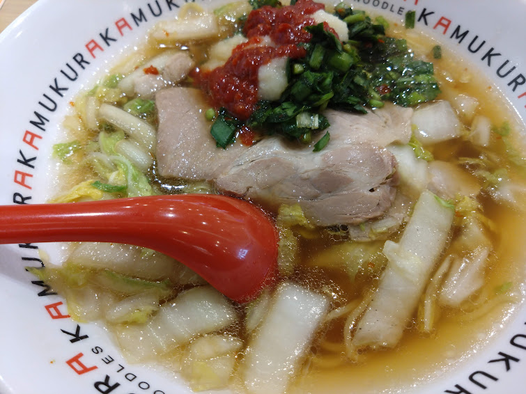 映画半券で50円引きの神座おいしいラーメン