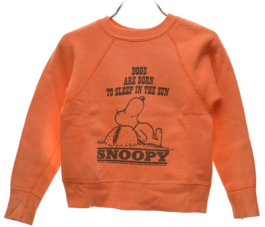 新品 大人気商品  60s SPRUCE yuki_merukariのブログ - 染み込みスヌーピースウェット トップス