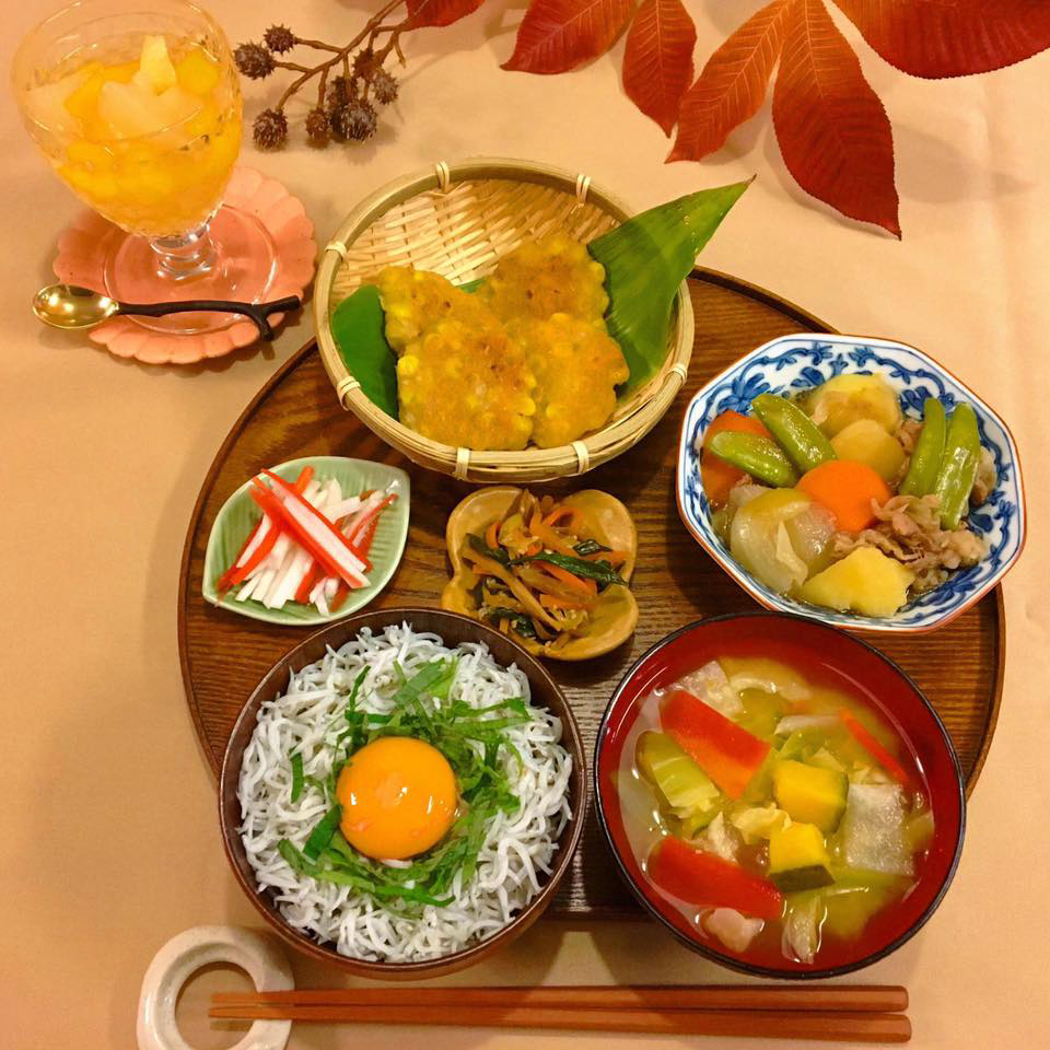 釜揚げシラスご飯で晩ご飯 Crust