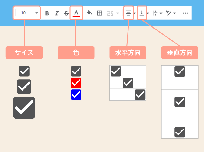 spreadsheet checkbox edit