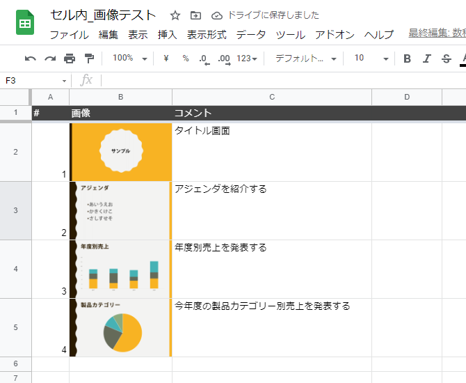 Google Spreadsheet insert image in cell