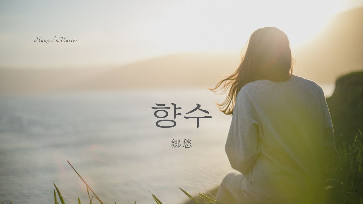 韓国語で 郷愁 とは 향수 意味を勉強しよう ハングルマスター