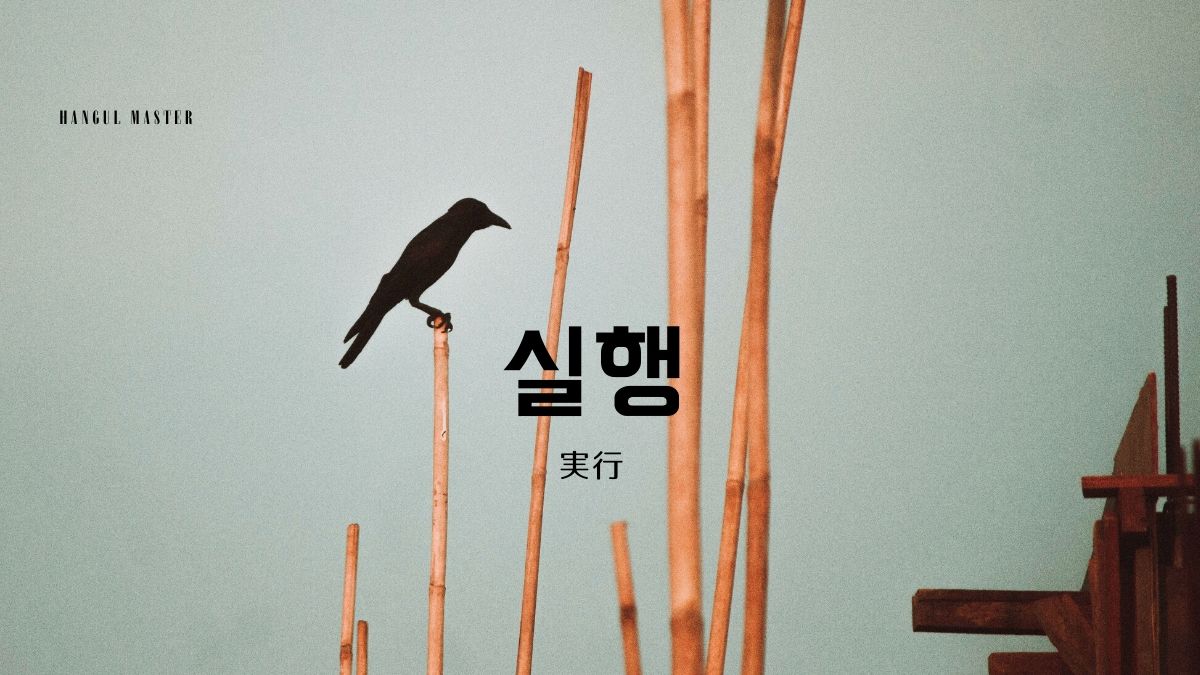 韓国語で 実行 とは 실행 意味を勉強しよう ハングルマスター 韓国語で 実行 とは 실행 意味を勉強しよう ハングルマスター