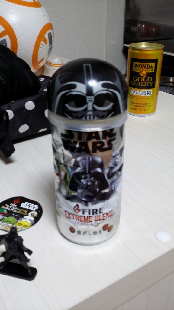 缶コーヒーのおまけ スターウォーズ ベイダー卿のフォース アリーナ攻略記
