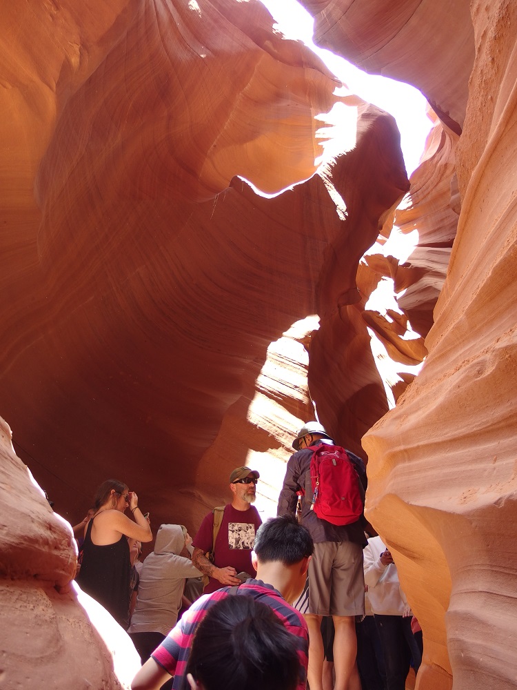 Day6】ローワー・アンテロープ・キャニオン（Lower Antelope Canyon