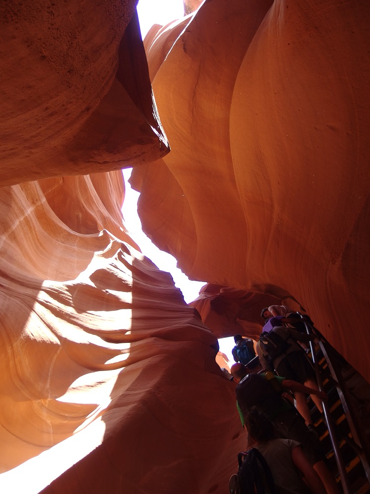 Day6】ローワー・アンテロープ・キャニオン（Lower Antelope Canyon
