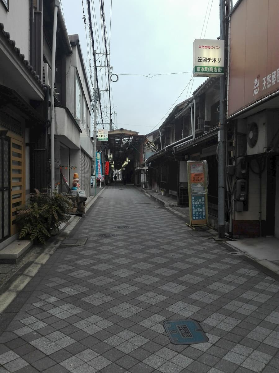 kasaoka-shopping-street