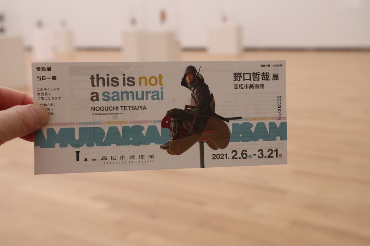 見れば見るほど味わい深い小さなサムライたち。野口哲哉展「this