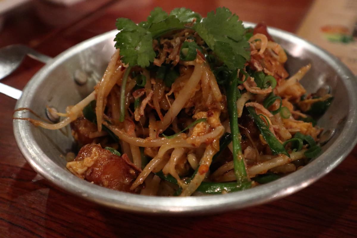 LAO PASAの大根餅の炒め物