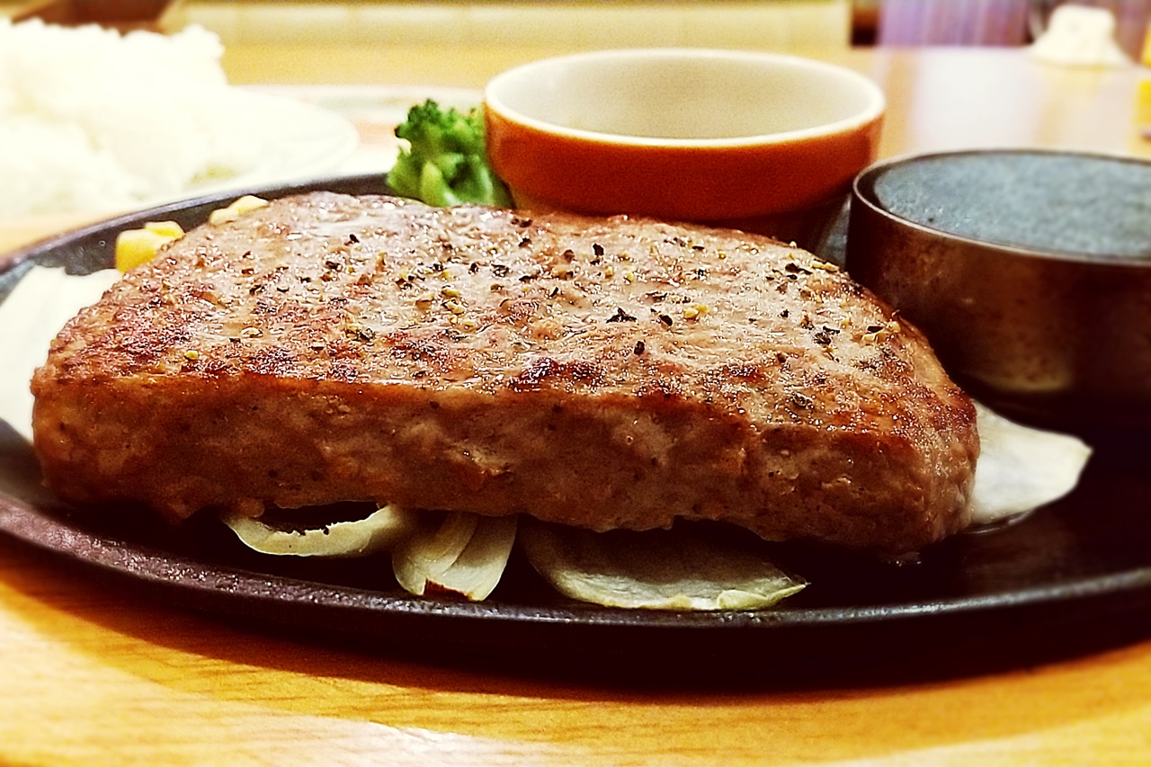 ココス 品川大井町店 ビーフハンバーグステーキランチ 大井町とか食とかテイクアウトとか
