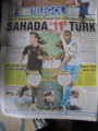 [トルコ]EURO2012予選、ドイツ対トルコ戦当日のトルコ国内の朝刊