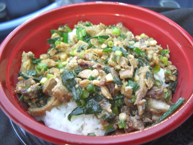 日産スタジアムのチャーシュー丼